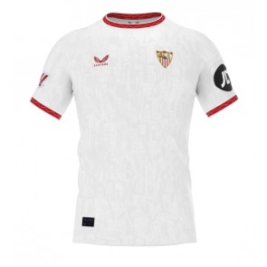 Sevilla Domácí Dres 2024-25 Krátký Rukáv